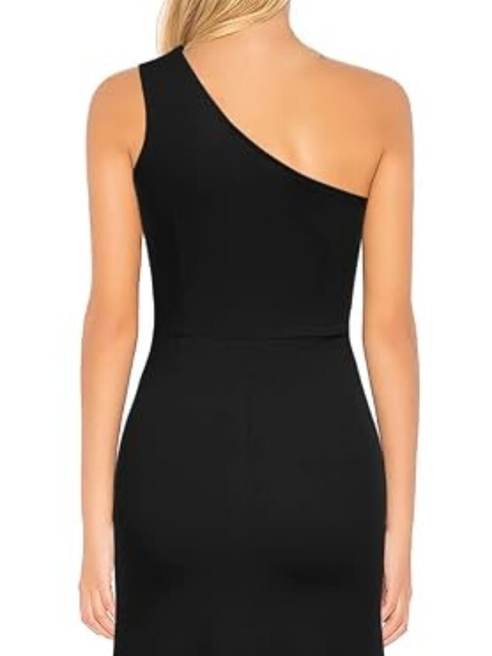 NWT WOOSEA One Shoulder Bodycon Mermaid Dress Sz Medium - Picture 4 of 6